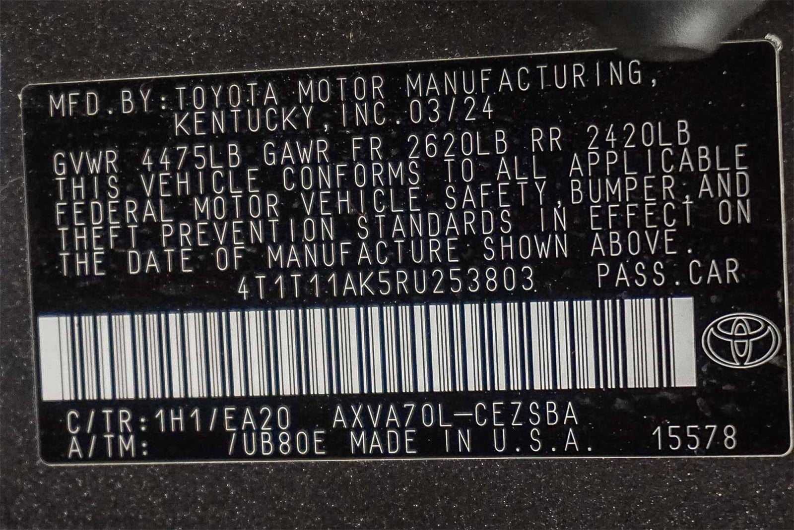 Thumbnail: 2024 Toyota Camry - 20