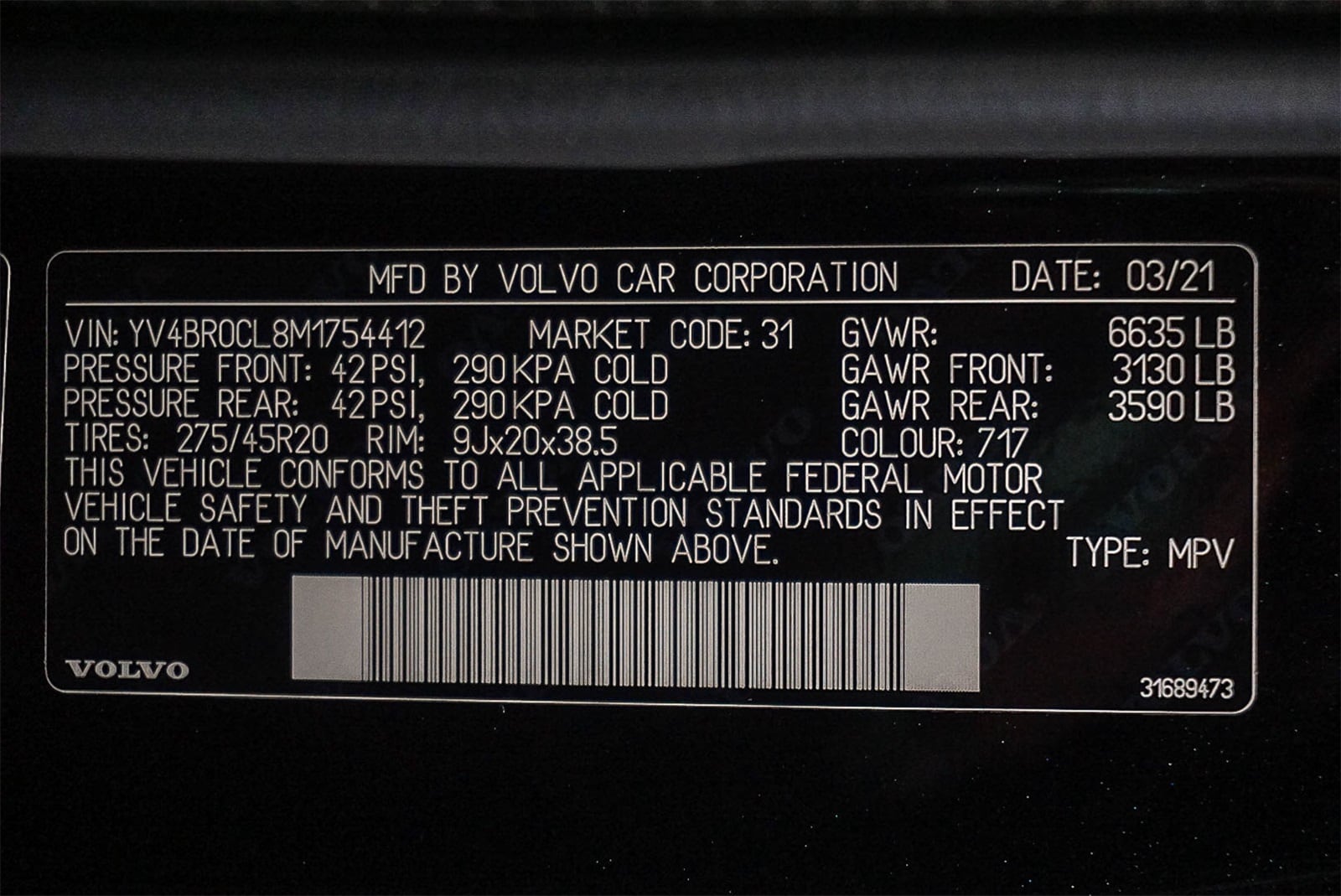 Thumbnail: 2021 Volvo XC90 - 23