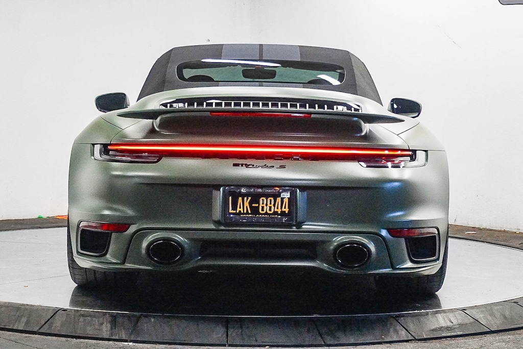 Used 2021 Porsche 911 Turbo S Cabriolet