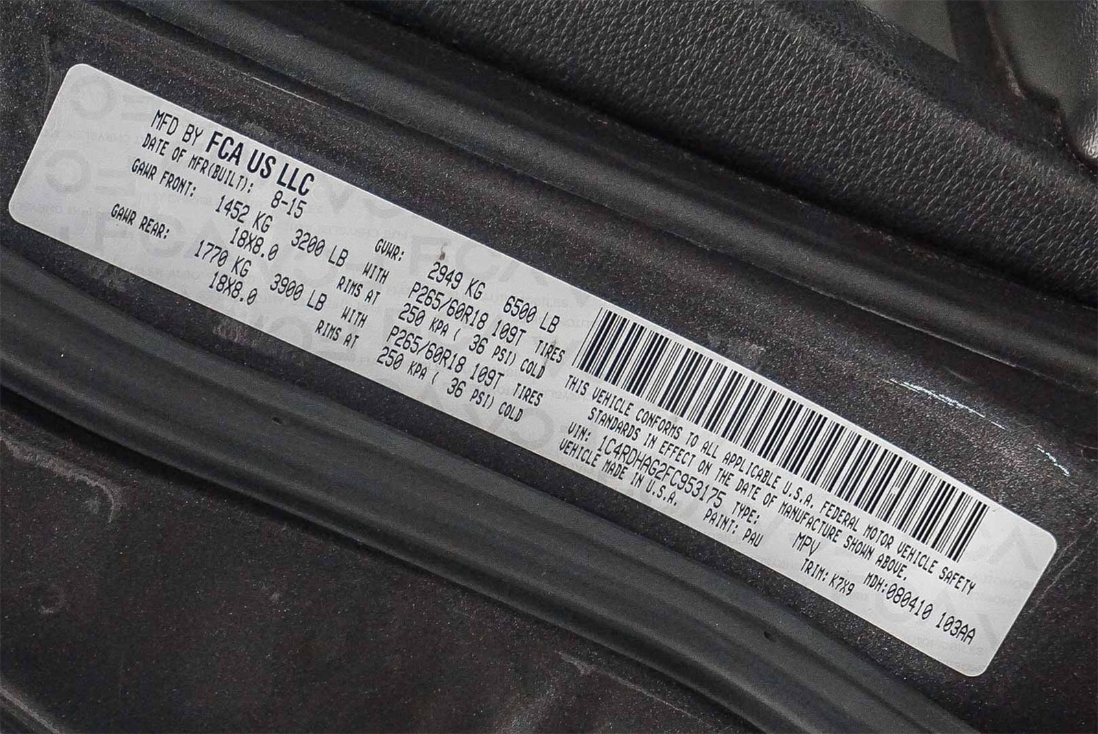 Thumbnail: 2015 Dodge Durango - 29