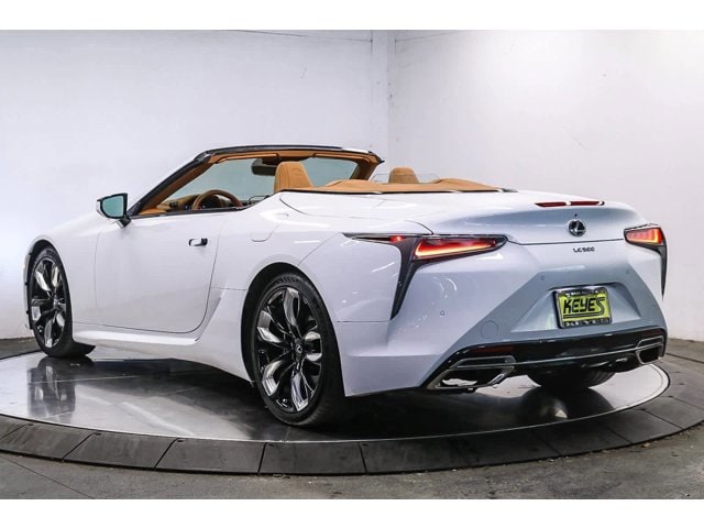 Used 2024 Lexus LC 500 with VIN JTHMPAAYXRA108218 for sale in Van Nuys, CA