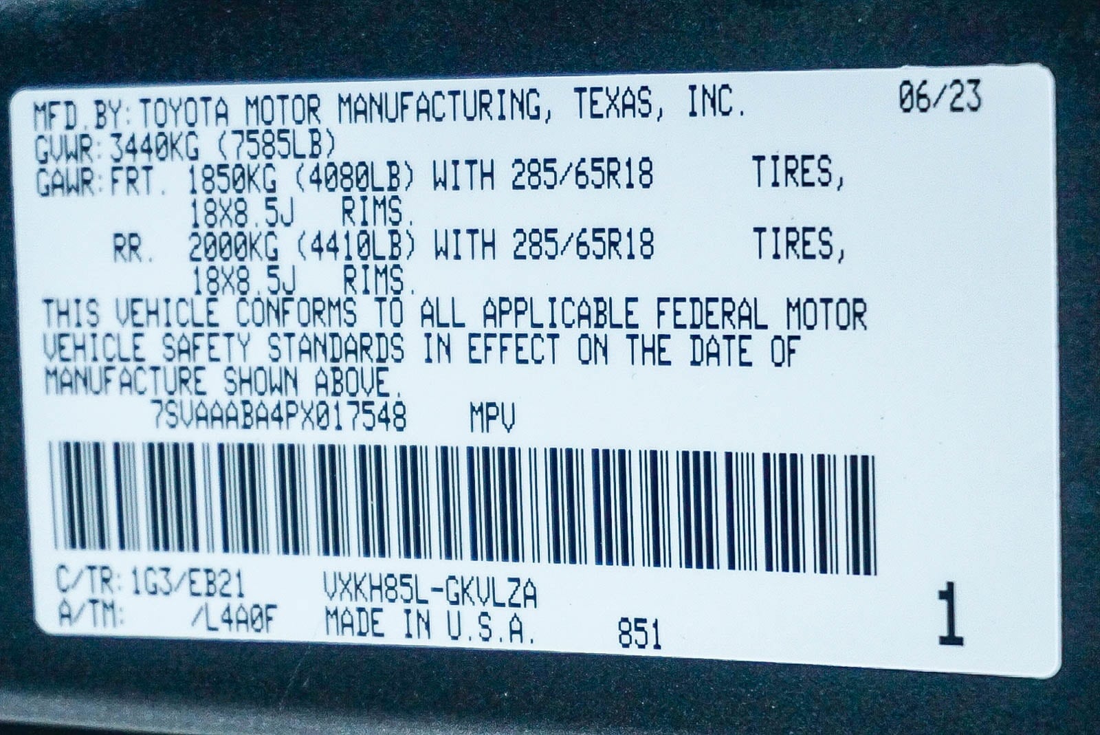 Thumbnail: 2023 Toyota Sequoia - 32