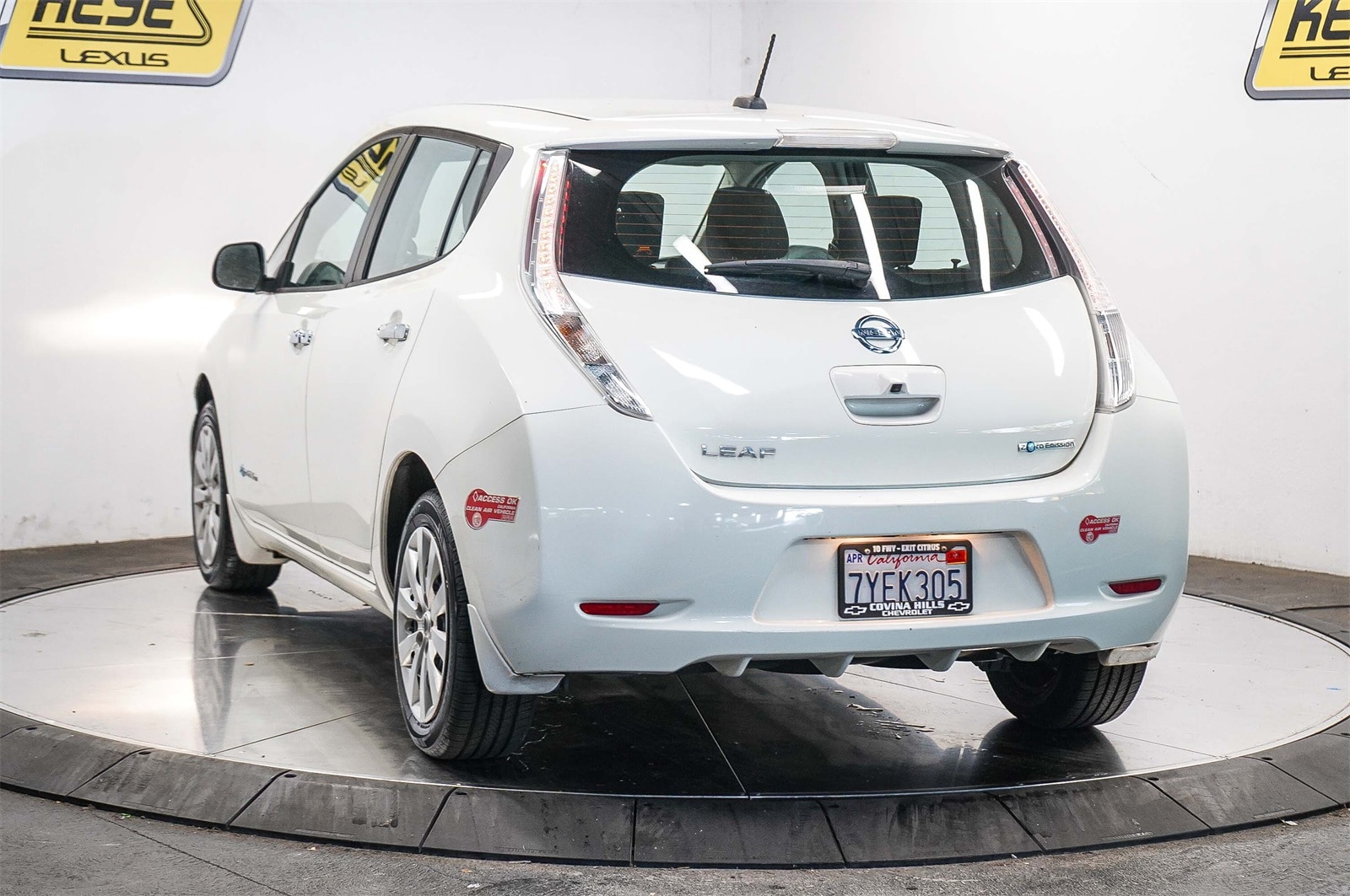 Used 2017 Nissan LEAF S with VIN 1N4BZ0CP8HC303468 for sale in Los Angeles, CA