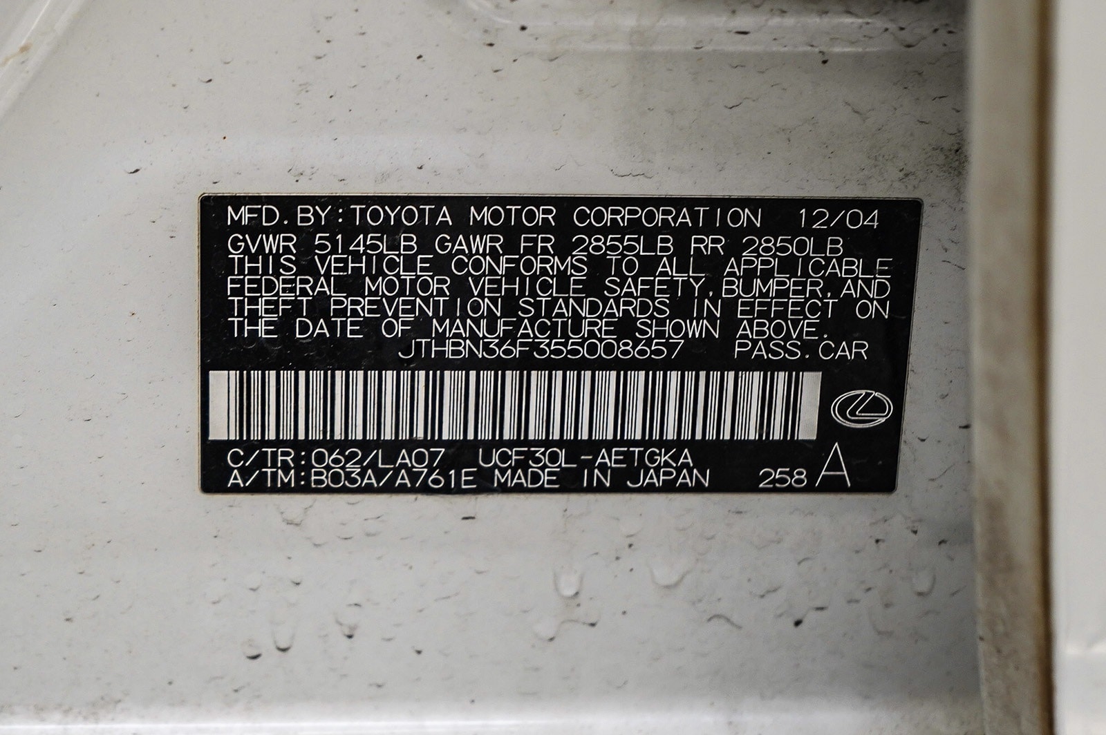 Thumbnail: 2005 Lexus LS - 28