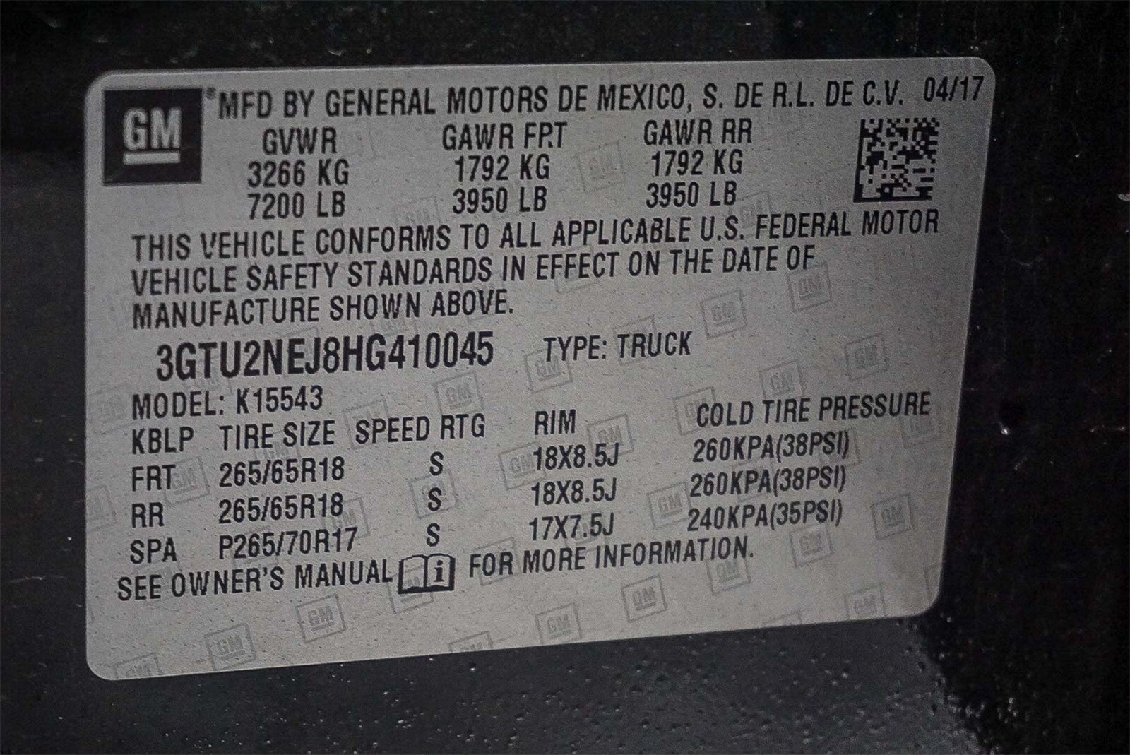 Thumbnail: 2017 GMC Sierra 1500 - 22