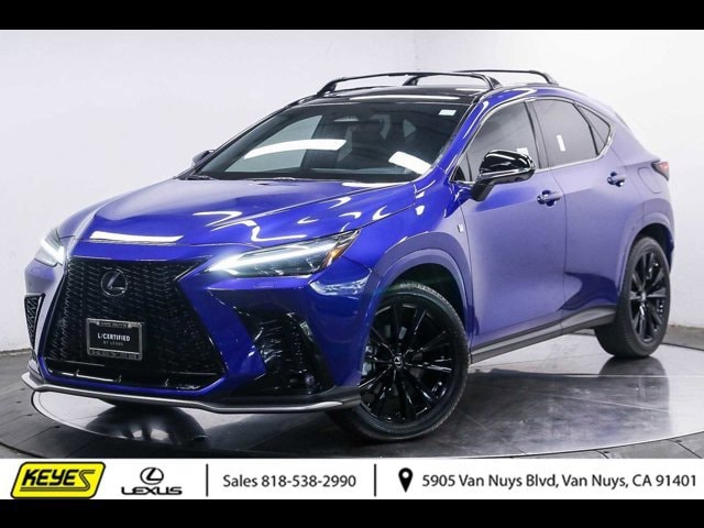 Used 2022 LEXUS SUV NX 350 F SPORT Handling Ultrasonic Blue Mica 