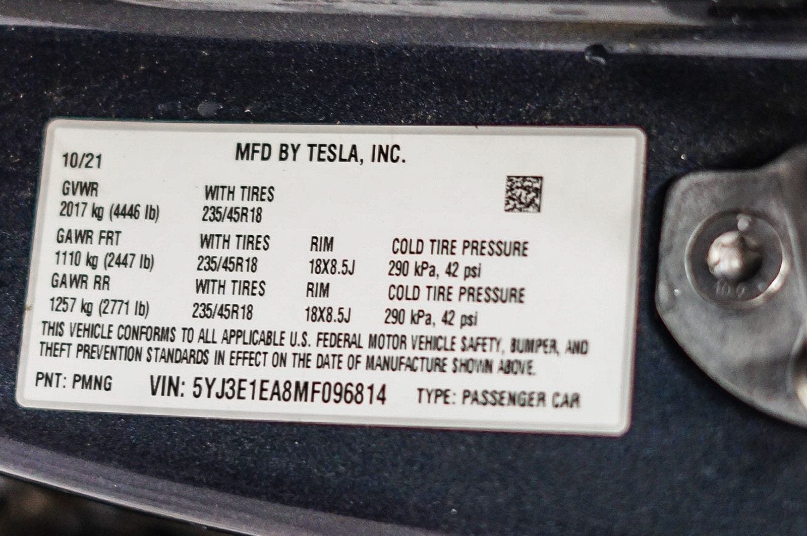 Thumbnail: 2021 Tesla Model 3 - 25