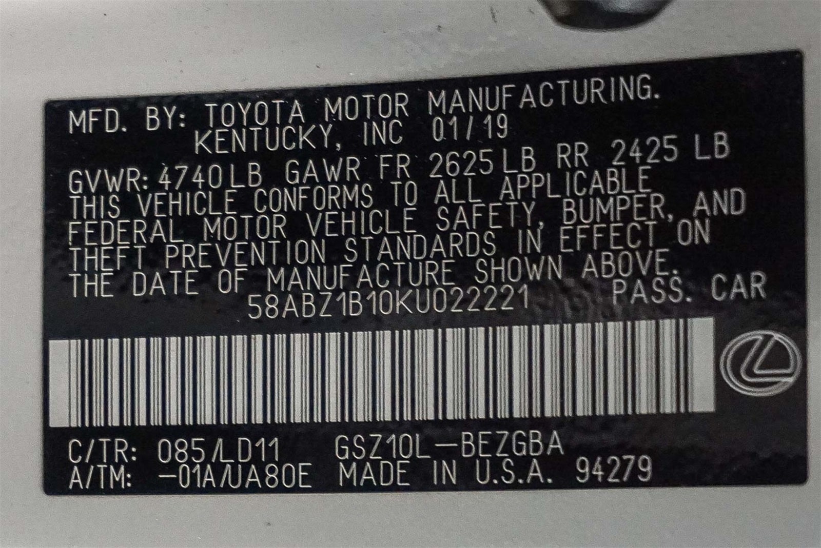 Thumbnail: 2019 Lexus ES - 30