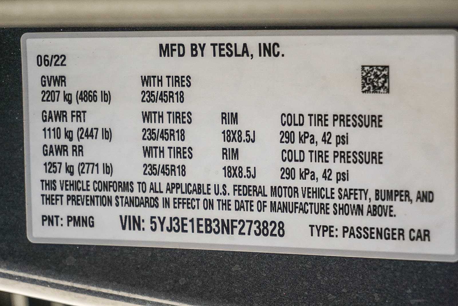 Thumbnail: 2022 Tesla Model 3 - 36