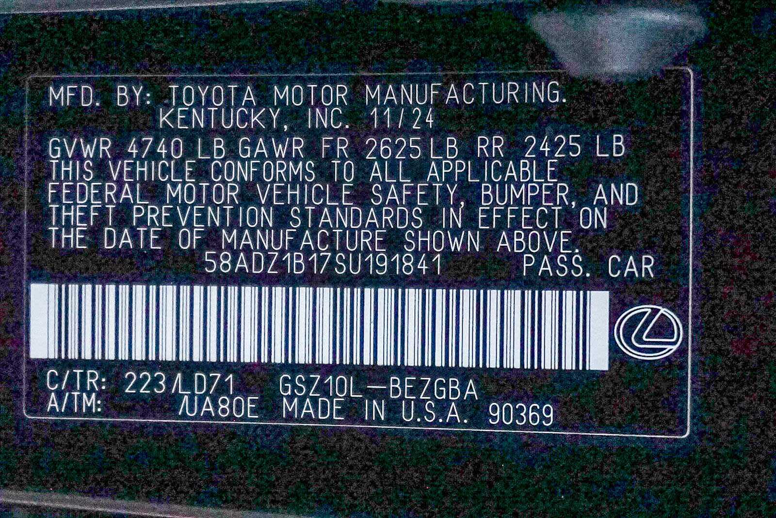 Thumbnail: 2025 Lexus ES - 45