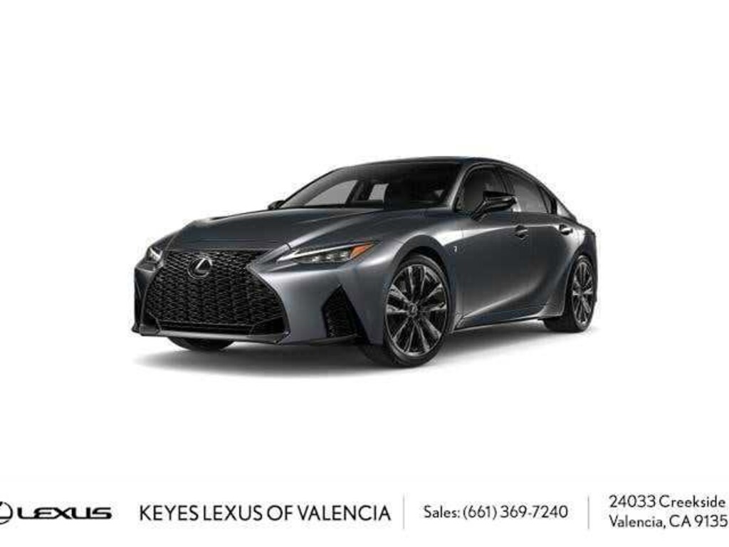 New 2025 Lexus IS 350 F SPORT 4-DOOR SEDAN