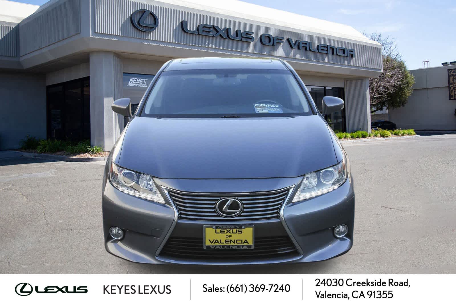 Used 2014 Lexus ES 350 with VIN JTHBK1GG3E2118484 for sale in Valencia, CA