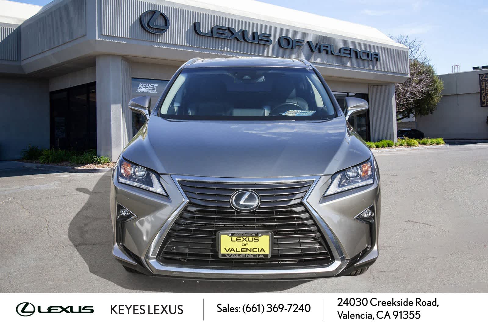 Used 2019 Lexus RX 350 with VIN 2T2ZZMCAXKC142000 for sale in Valencia, CA