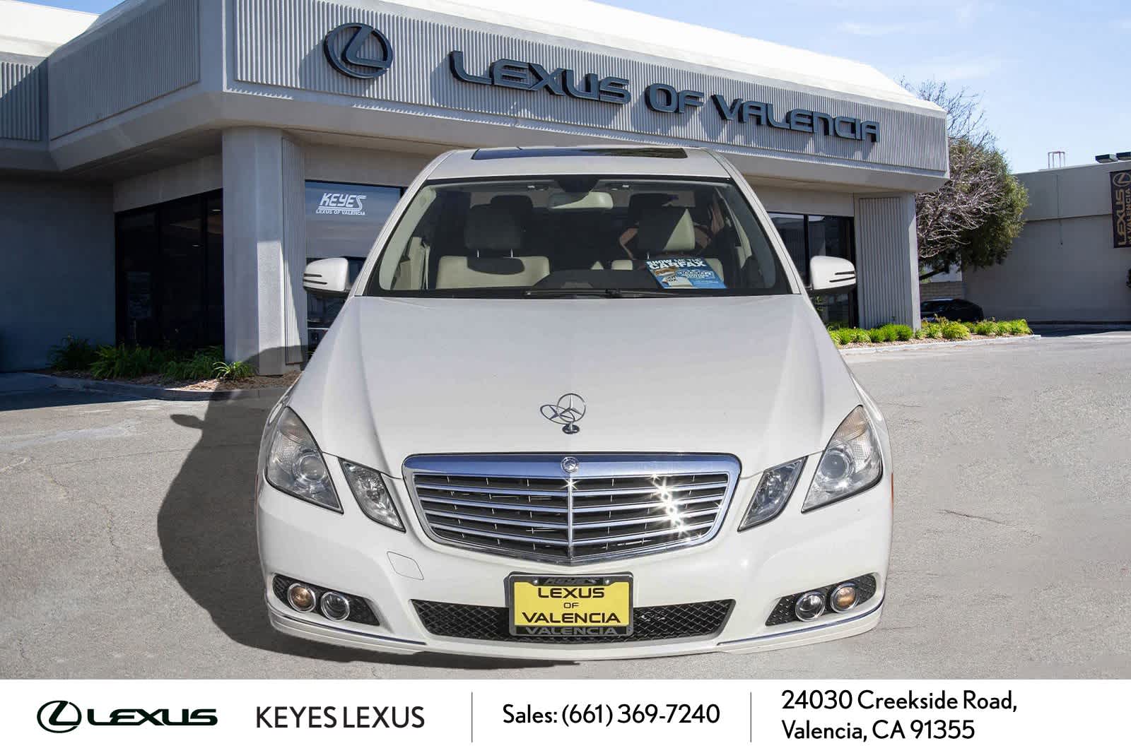 Used 2010 Mercedes-Benz E-Class E350 Luxury with VIN WDDHF5GB7AA025274 for sale in Valencia, CA