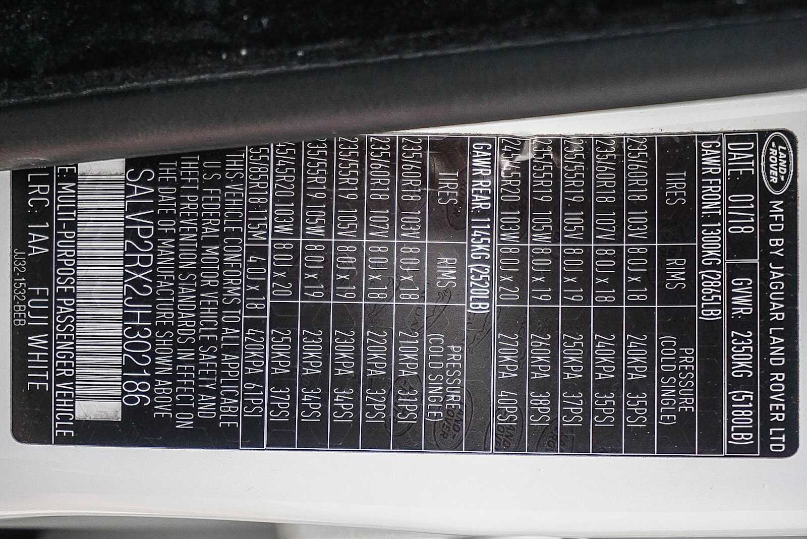 Thumbnail: 2018 Land Rover Range Rover Evoque - 32