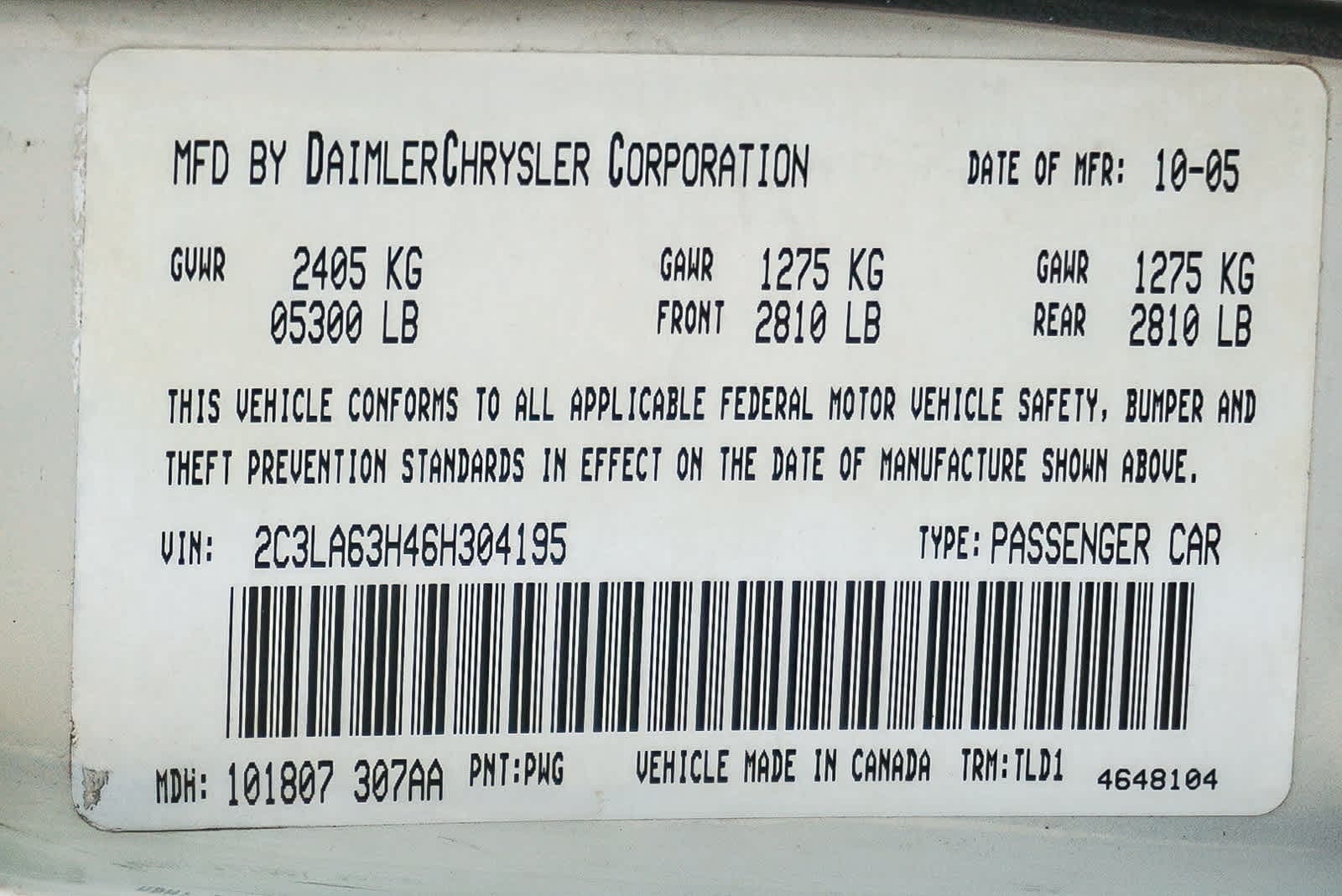 Thumbnail: 2006 Chrysler 300 - 30