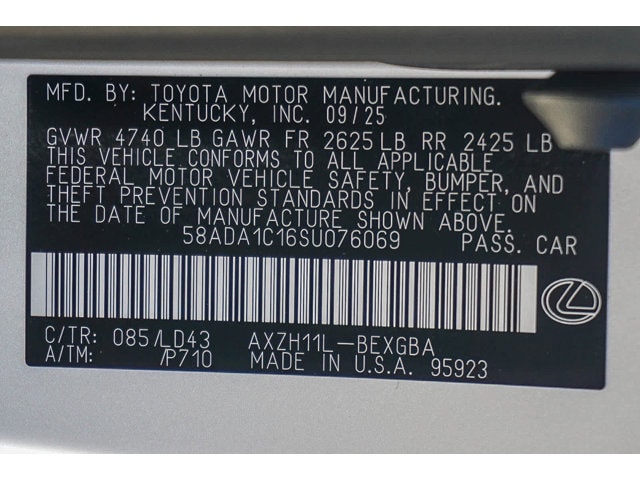 Thumbnail: 2025 Lexus ES - 43