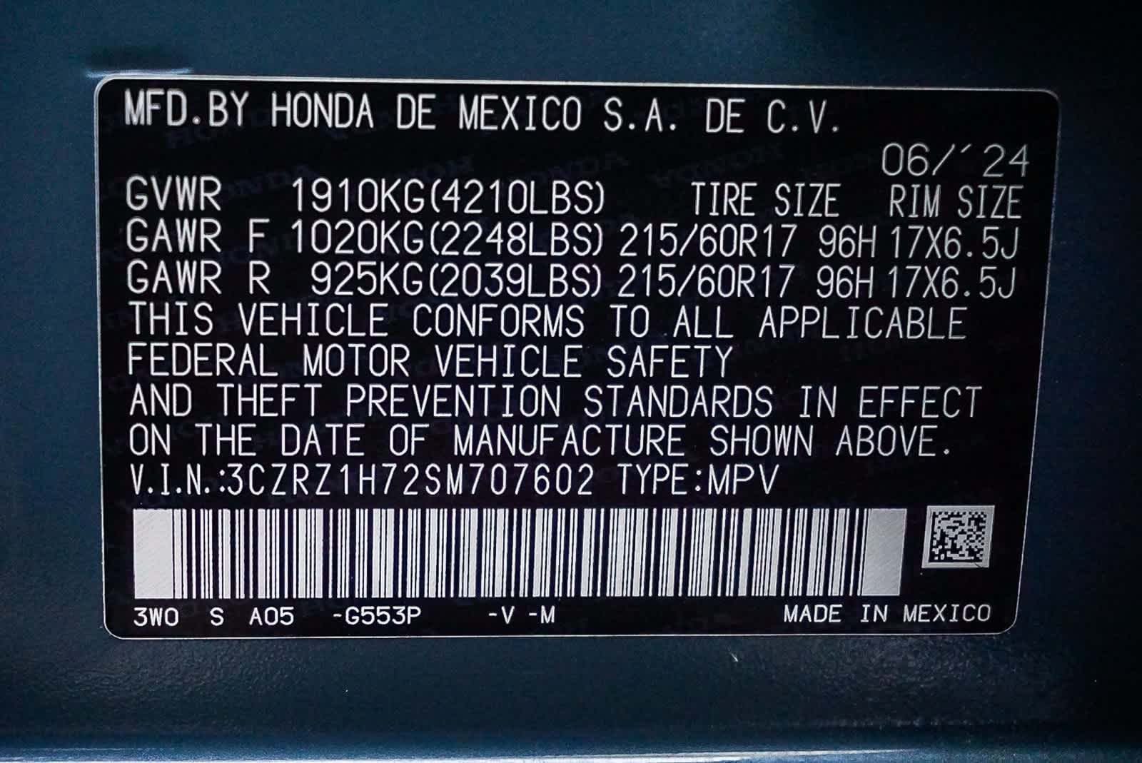 Thumbnail: 2025 Honda HR-V - 29