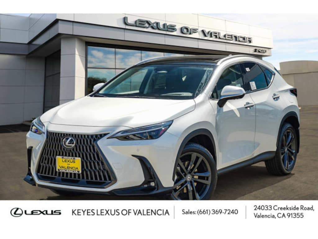 New 2025 Lexus NX PLUG-IN HYBRID ELECTRIC VEHICLE 450h+ LUXURY AWD 5-DOOR SUV 4X4
