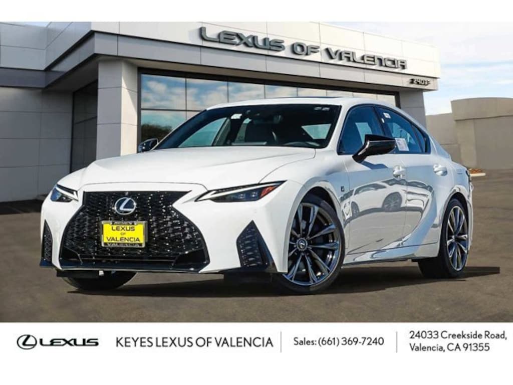 New 2025 Lexus IS 350 F SPORT 4-DOOR SEDAN