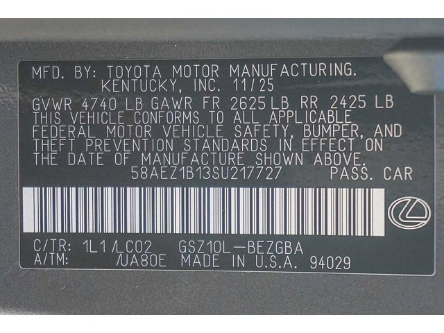 Thumbnail: 2025 Lexus ES - 46