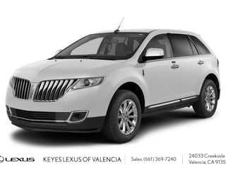 2015 Lincoln MKX  -
                  Valencia, CA