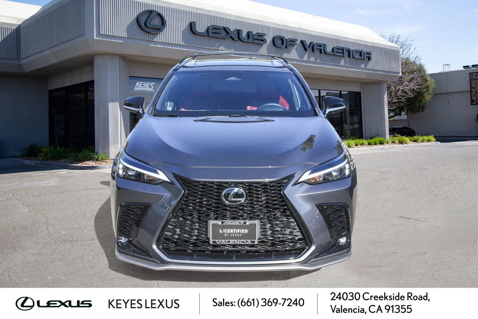 Used 2024 Lexus NX 350 with VIN 2T2KGCEZ0RC038064 for sale in Valencia, CA