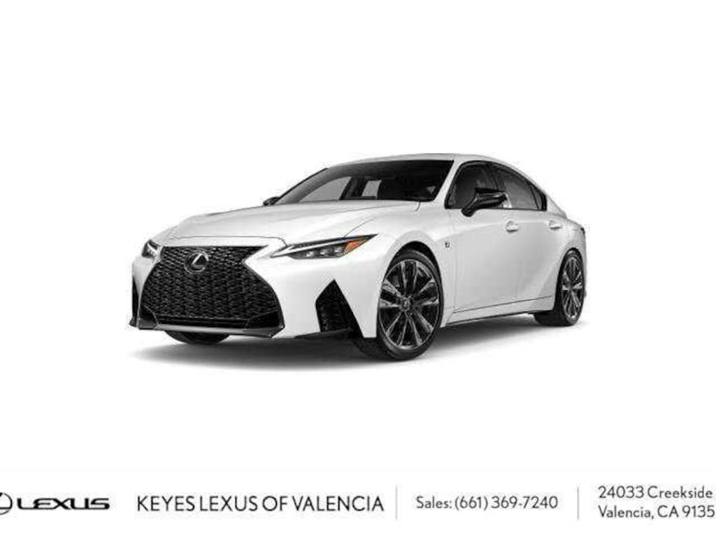 New 2025 Lexus IS 350 F SPORT AWD AWD 4-DOOR SEDAN