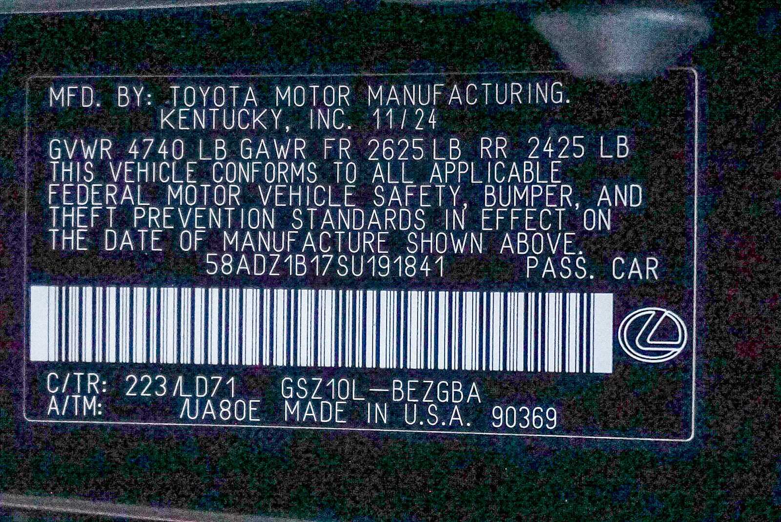 Thumbnail: 2025 Lexus ES - 43