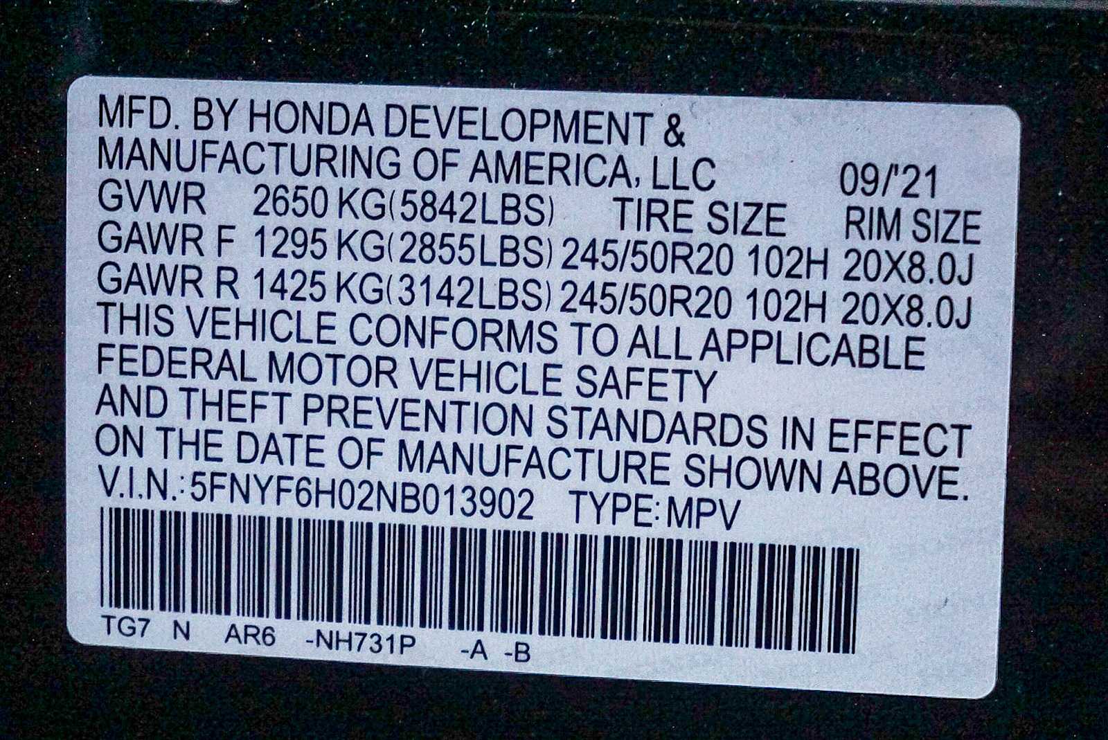 Thumbnail: 2022 Honda Pilot - 31