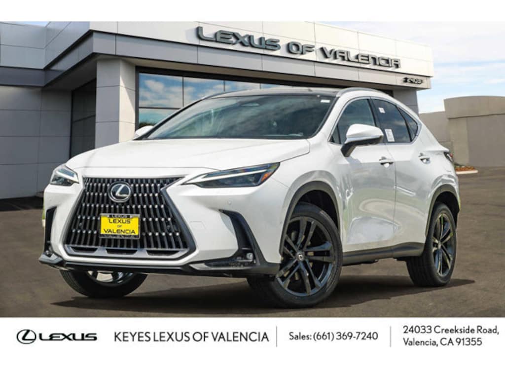 New 2025 Lexus NX PLUG-IN HYBRID ELECTRIC VEHICLE 450h+ LUXURY AWD 5-DOOR SUV 4X4