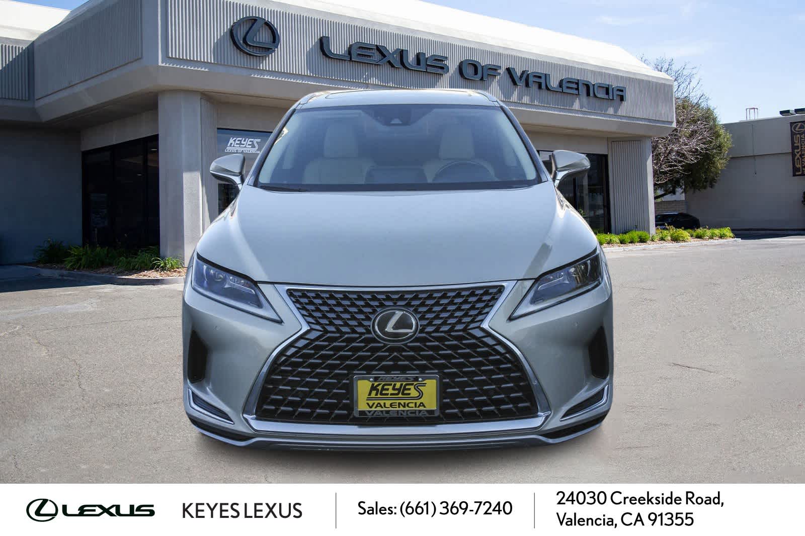 Used 2021 Lexus RX 350 with VIN 2T2HZMAA3MC193002 for sale in Valencia, CA