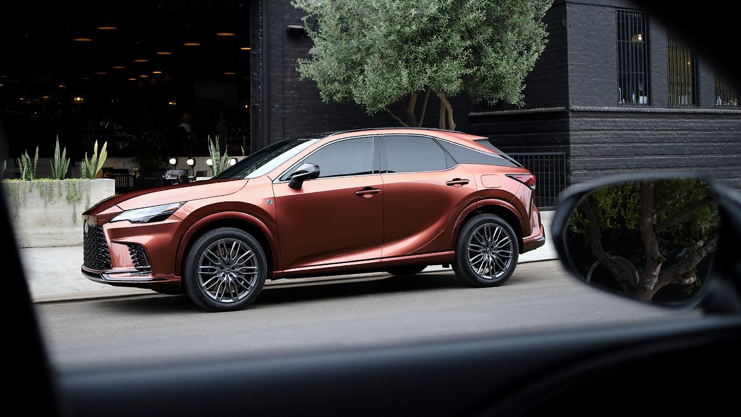 Exterior of a 2026 Lexus RX Hybrid