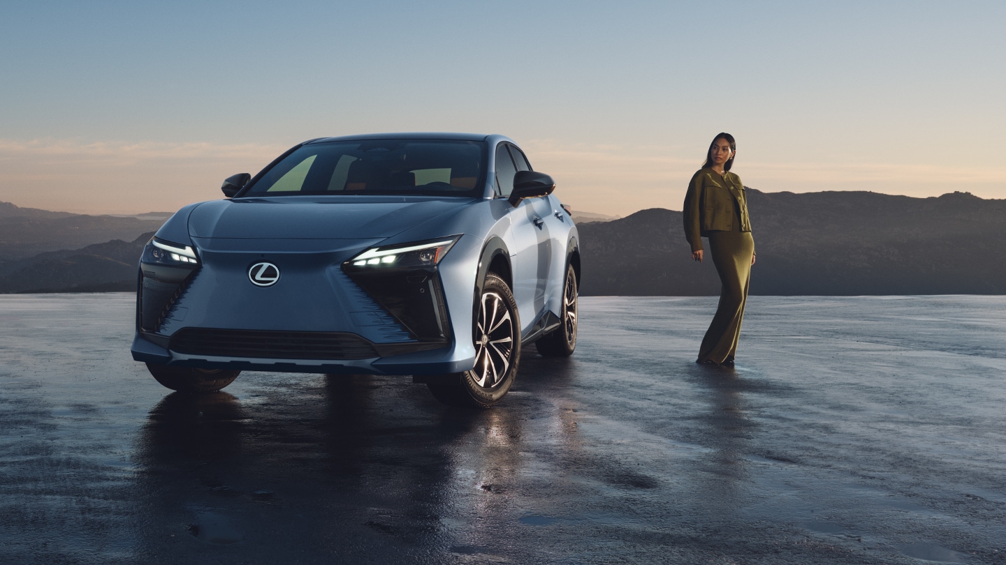 Exterior of a 2026 Lexus RZ 350e