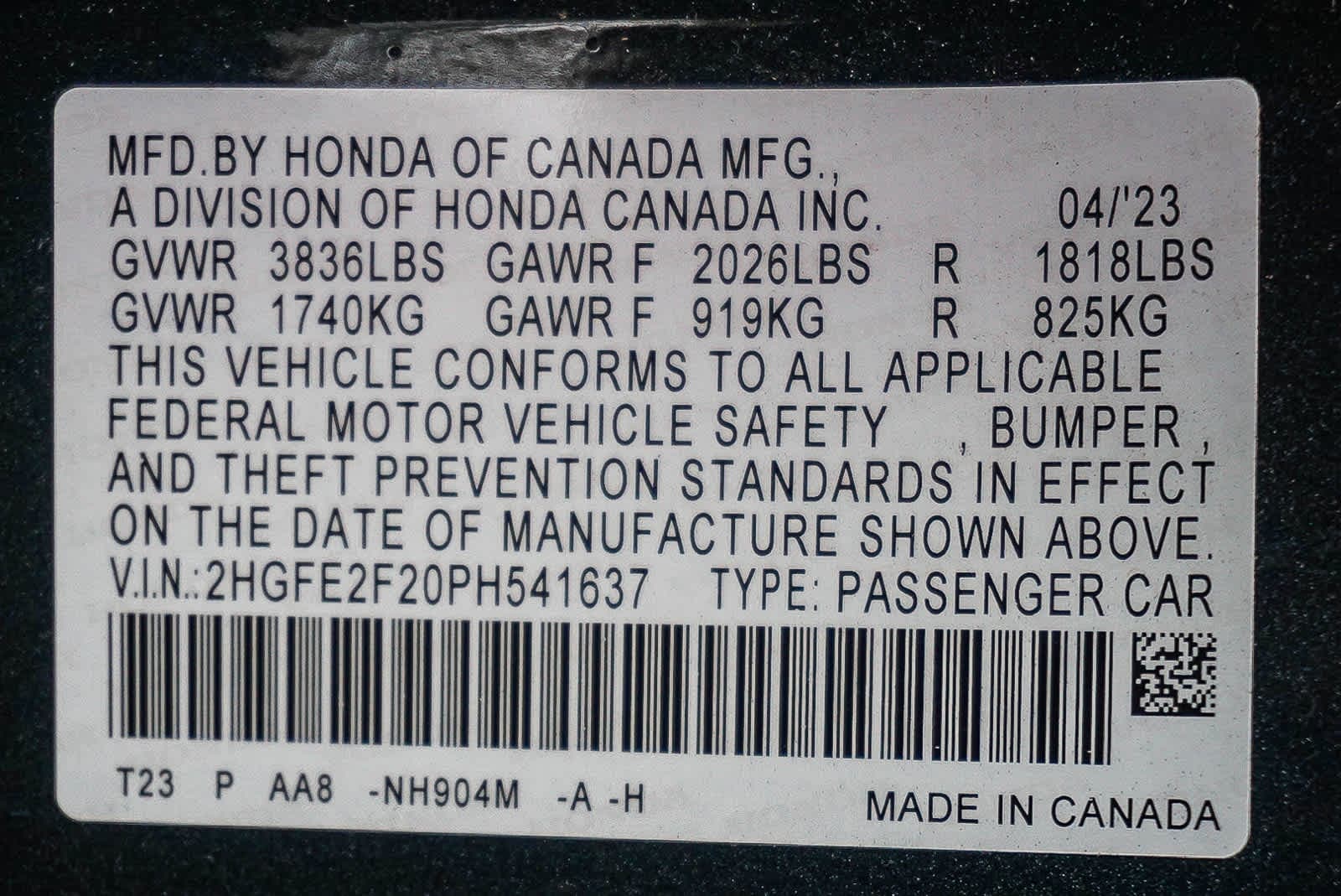 Thumbnail: 2023 Honda Civic - 28