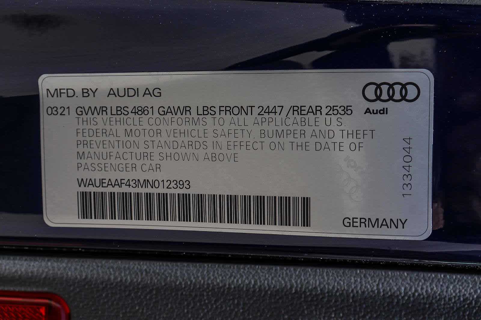 Thumbnail: 2021 Audi A4 - 32