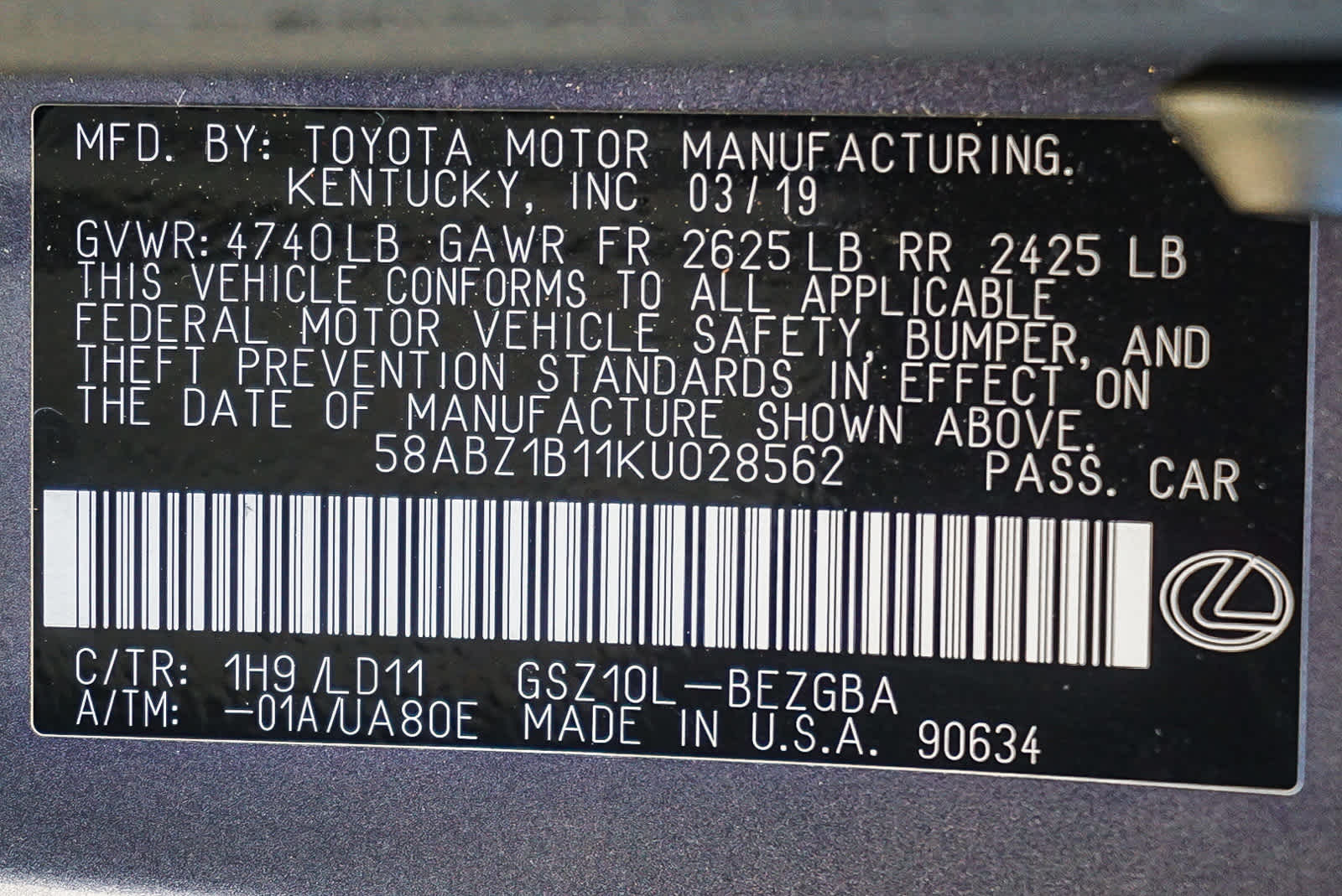 Thumbnail: 2019 Lexus ES - 39