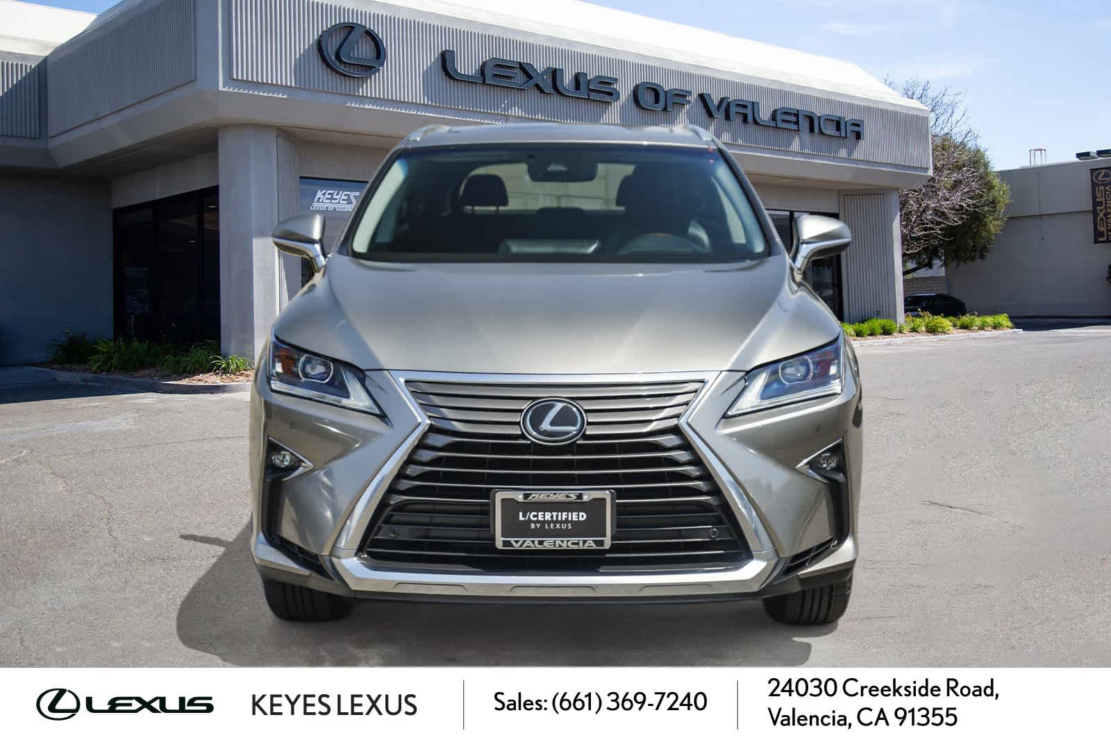 Used 2019 Lexus RX 350 with VIN 2T2ZZMCA4KC151145 for sale in Valencia, CA