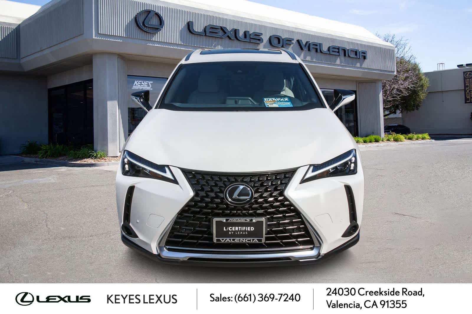 Used 2024 Lexus UX Hybrid 250h with VIN JTHX6JBH3R2170004 for sale in Valencia, CA