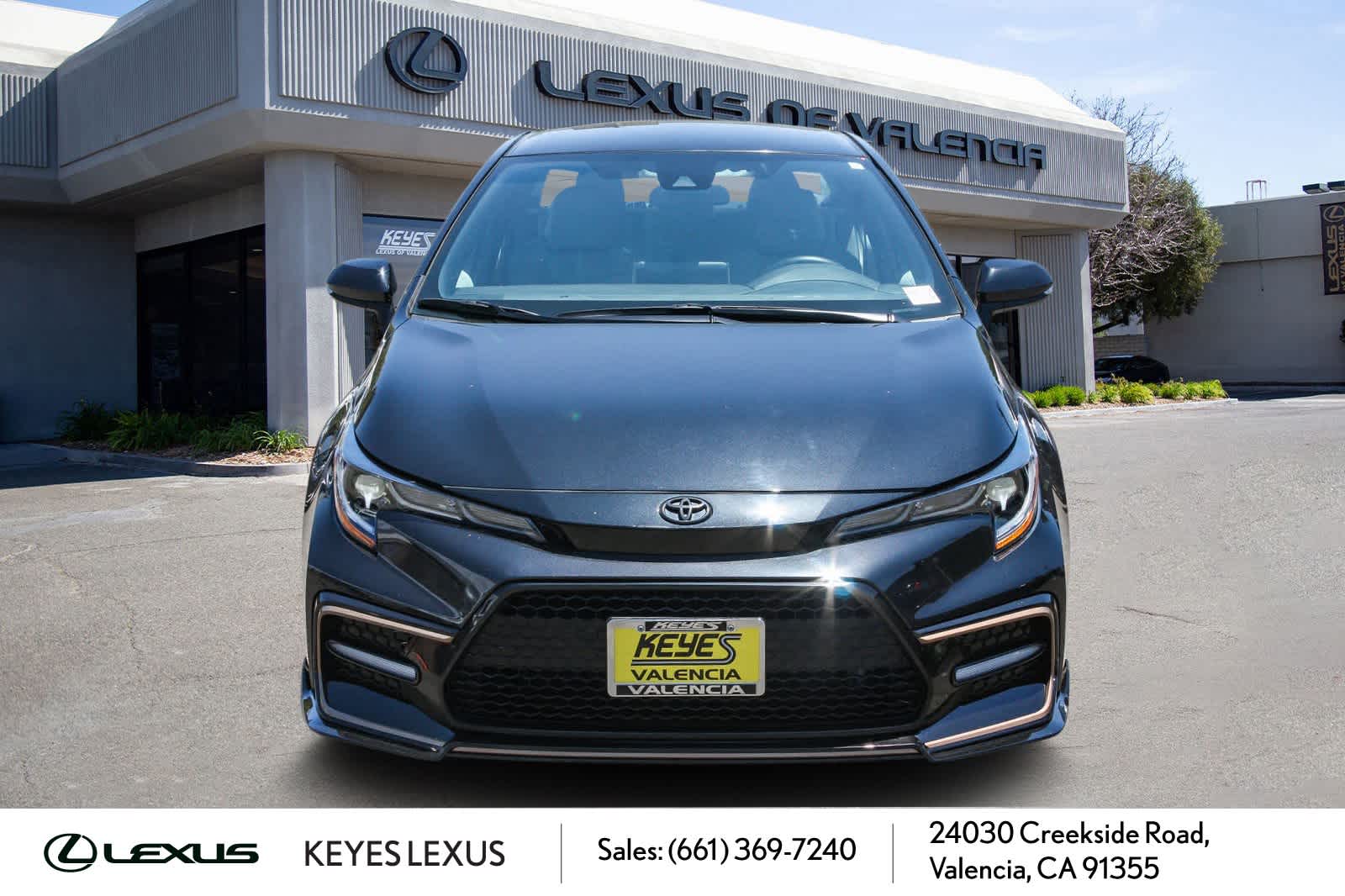 Used 2021 Toyota Corolla SE with VIN 5YFS4MCE1MP073921 for sale in Valencia, CA