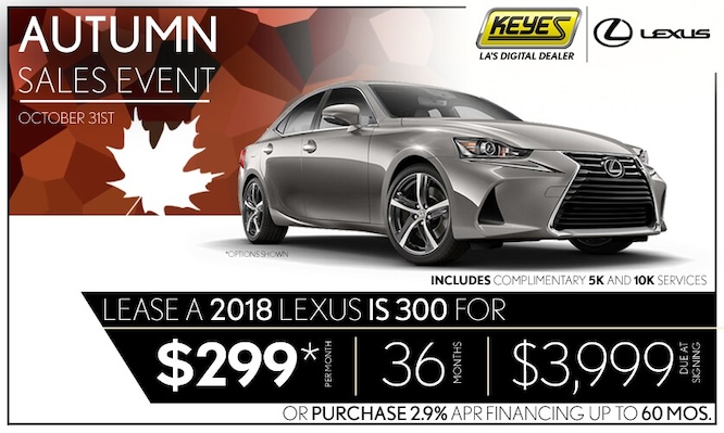 New 2018 Lexus Is 300 Sport Sedan Lease Special Serving Los Angeles Van Nuys