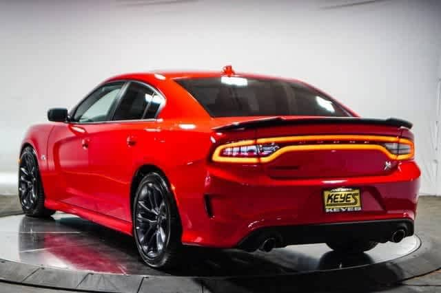 Used 2023 Dodge Charger Scat Pack with VIN 2C3CDXGJXPH576830 for sale in Van Nuys, CA