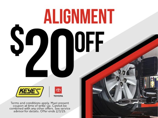 Service Specials | Keyes Toyota