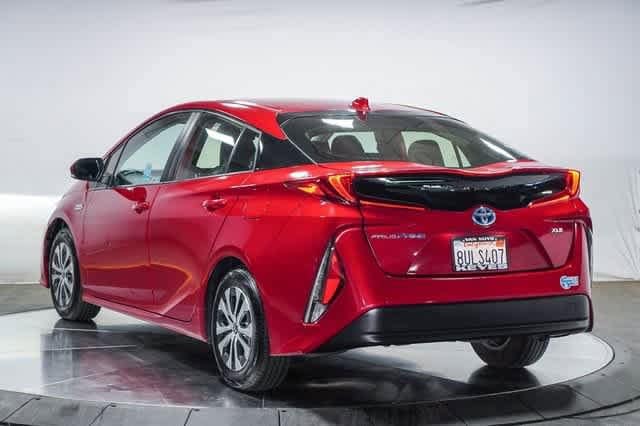 Used 2021 Toyota Prius Prime XLE with VIN JTDKAMFPXM3169612 for sale in Van Nuys, CA