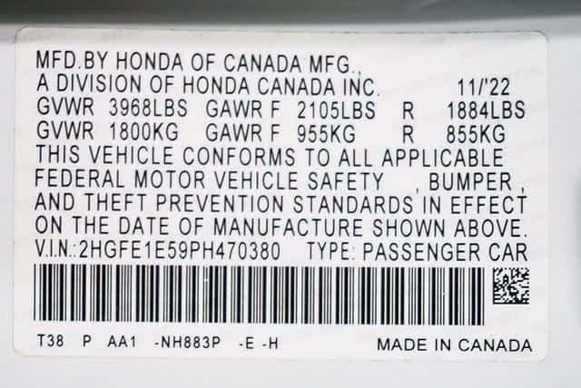 Thumbnail: 2023 Honda Civic - 42