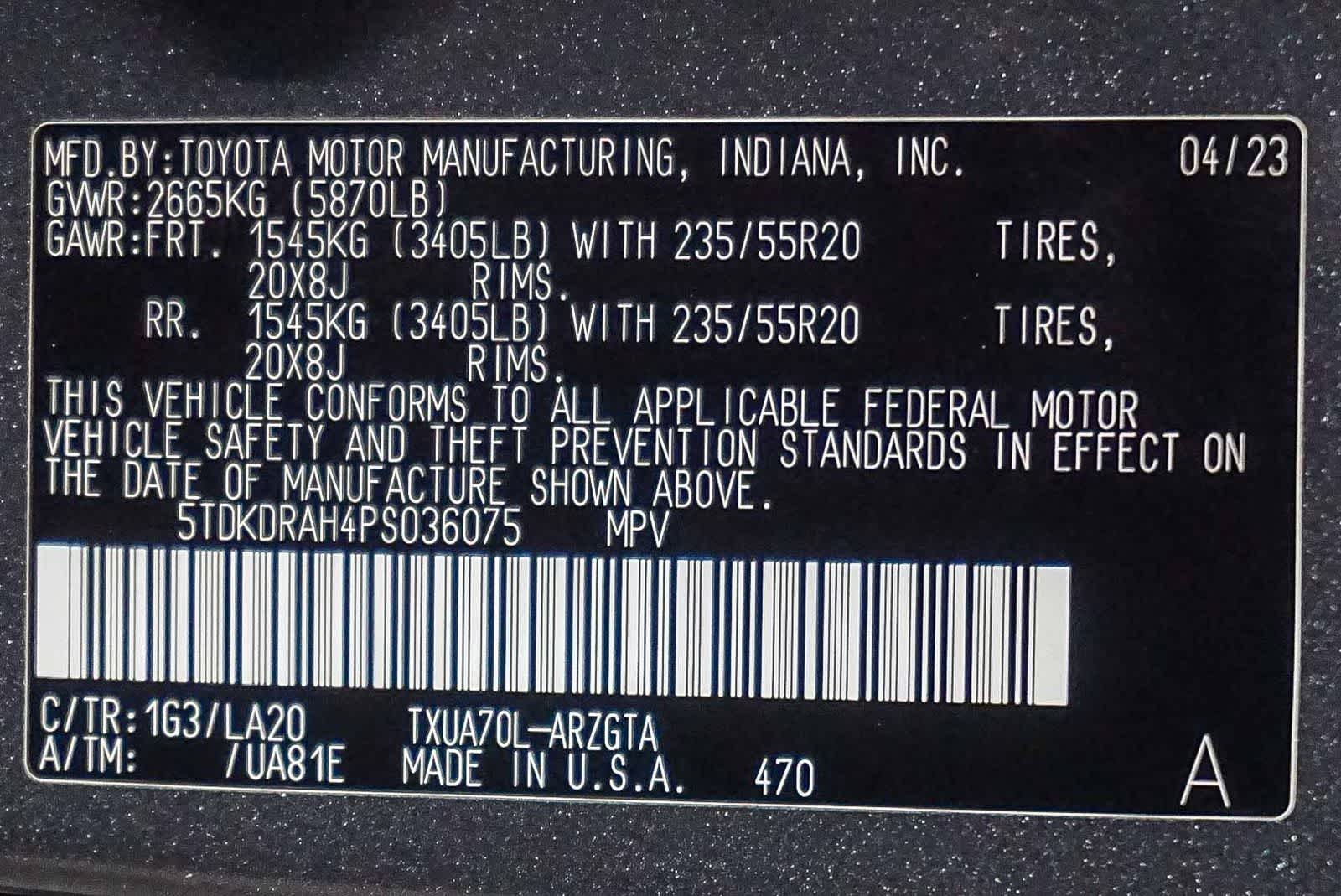 Thumbnail: 2023 Toyota Highlander - 42