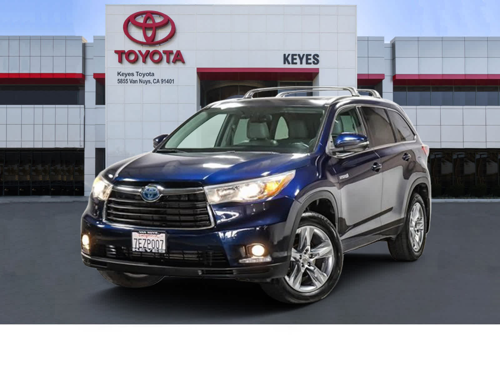 2014 Toyota Highlander Limited Platinum Hero Image