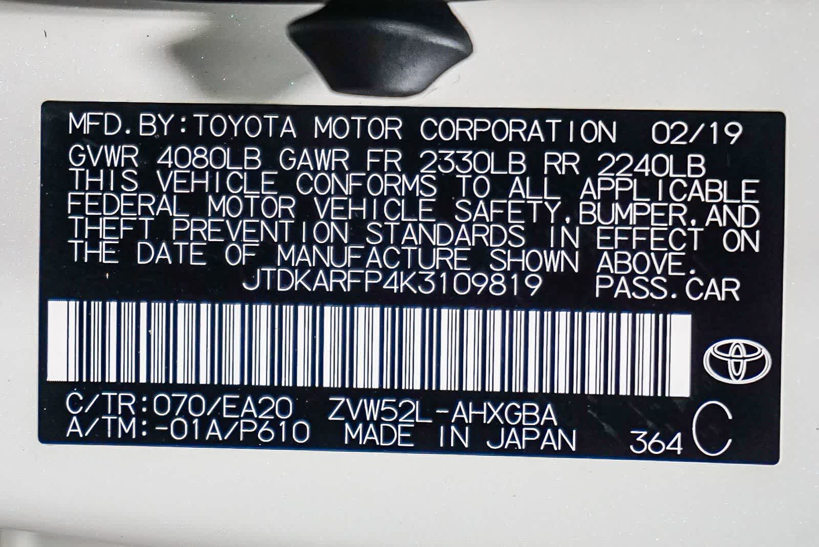 Thumbnail: 2019 Toyota Prius Prime - 30