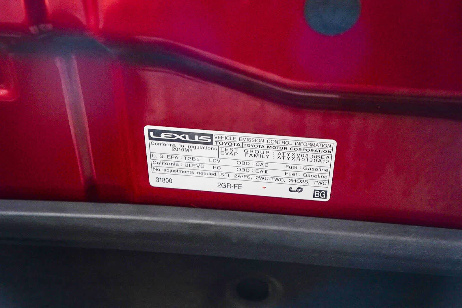 Thumbnail: 2010 Lexus ES - 42