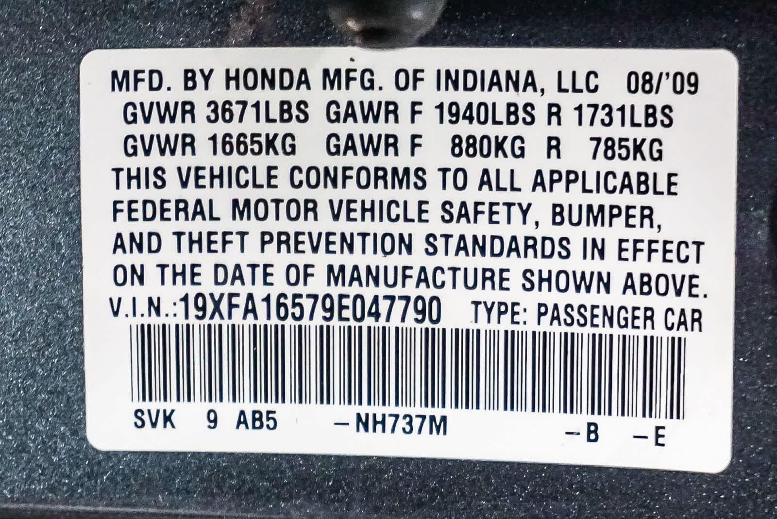 Thumbnail: 2009 Honda Civic - 28